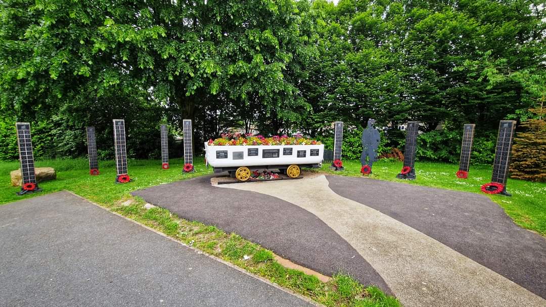 Eckington Mining Memorial, Derbyshire. Standing Proud Together. - Monuments in eckington