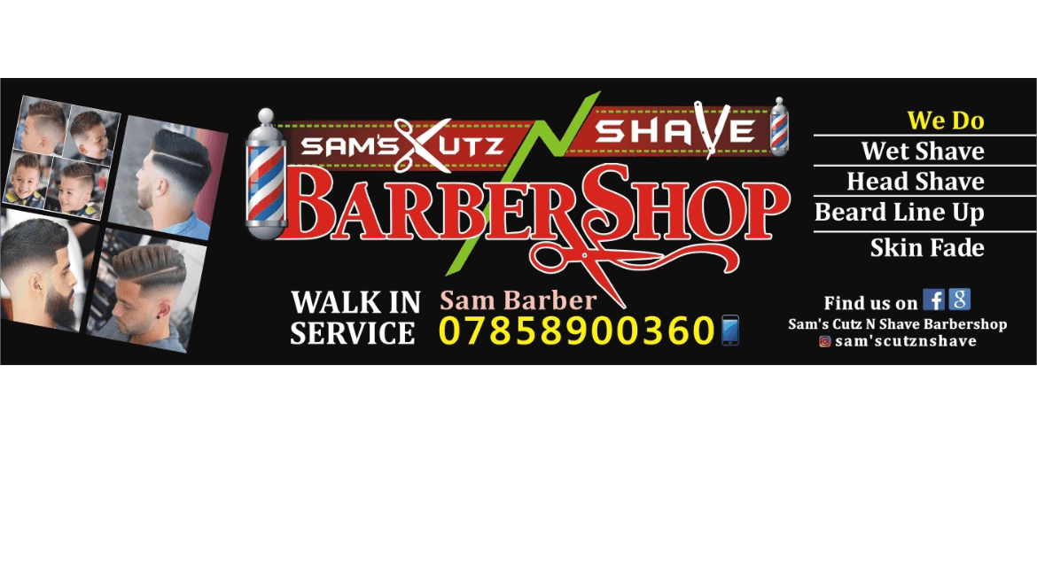 Sam’s Cutz N Shave Barber Shop - Barbers in eckington