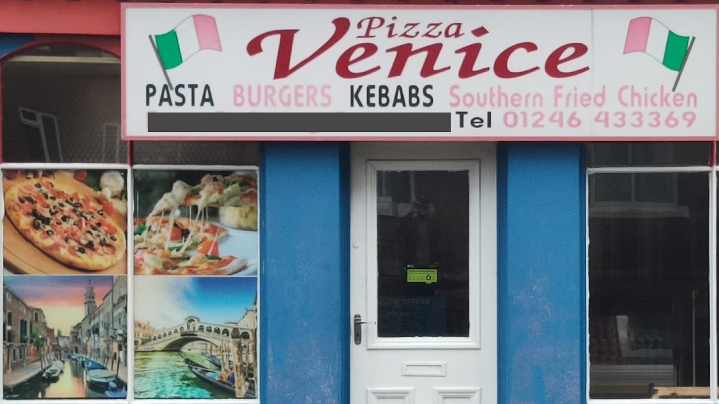 Venice Pizza Eckington - Takeaway in eckington