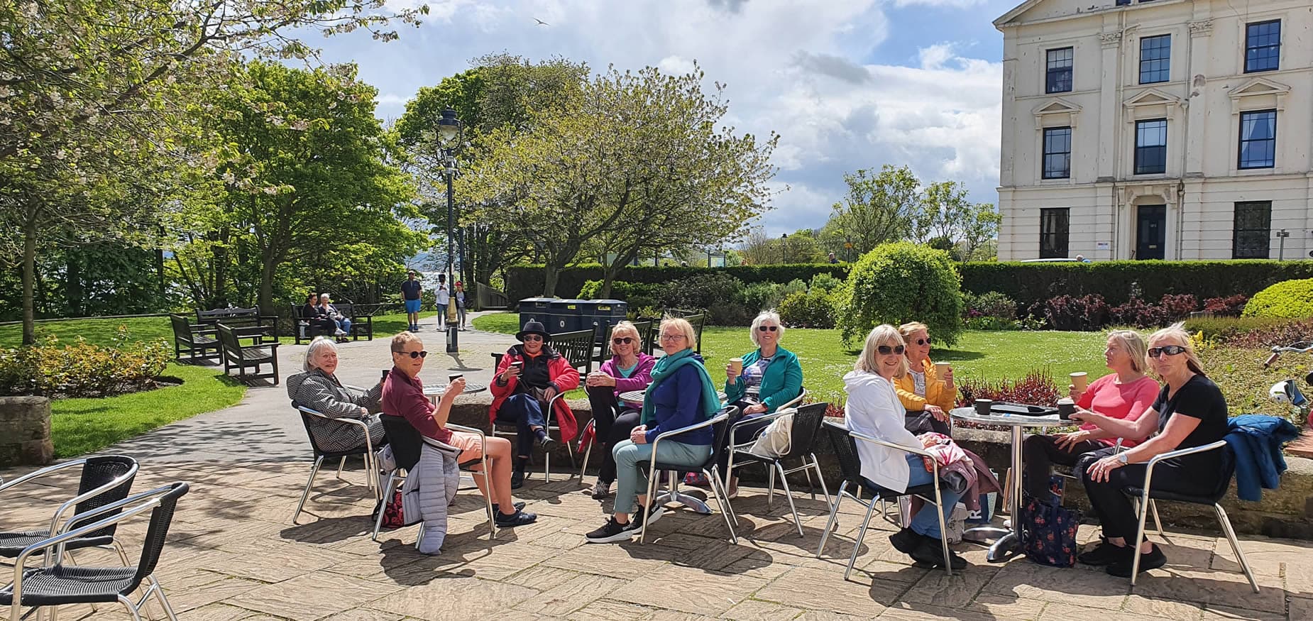 Cafe Evron Garden Cafe in filey