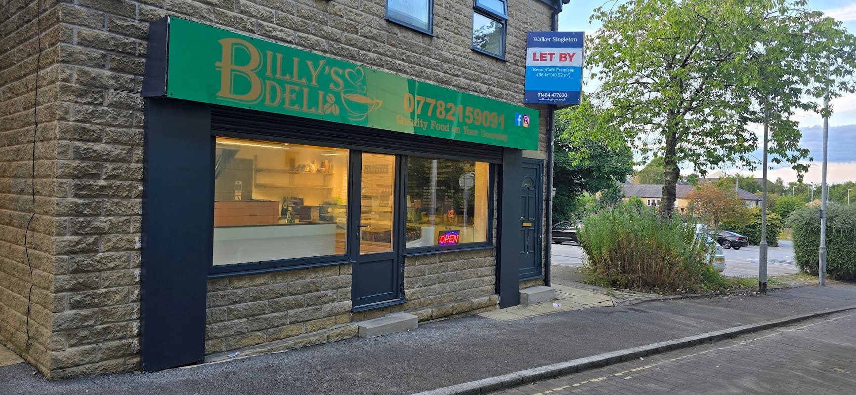 Cafe Billy's Deli in exley