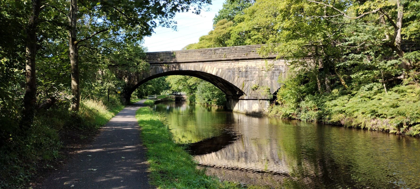 Elland Wood Viaduct - Historic Site in exley