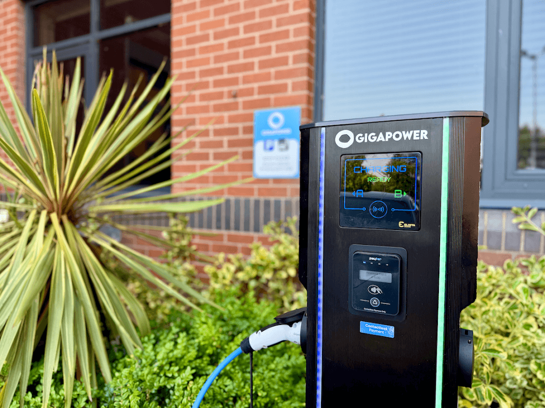 Giga Power Charging Station - EV Charging in farsley
