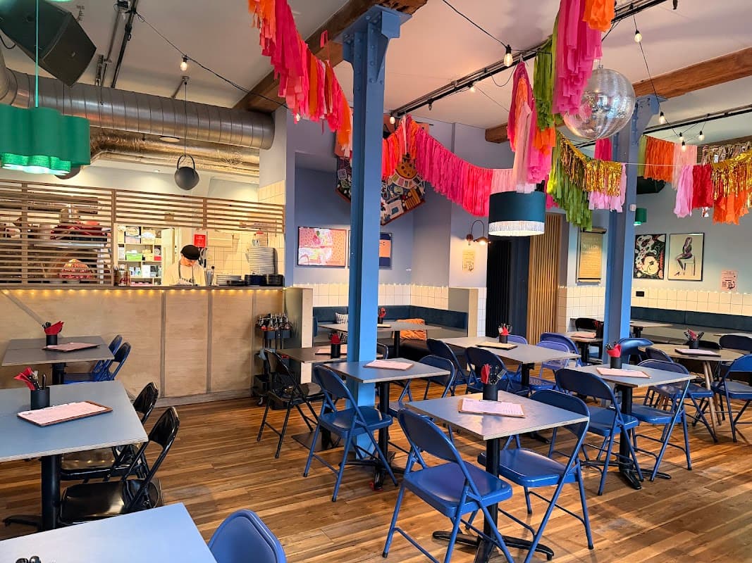 Dining at Grumpy's Bar + Wood Fired Pizza in farsley