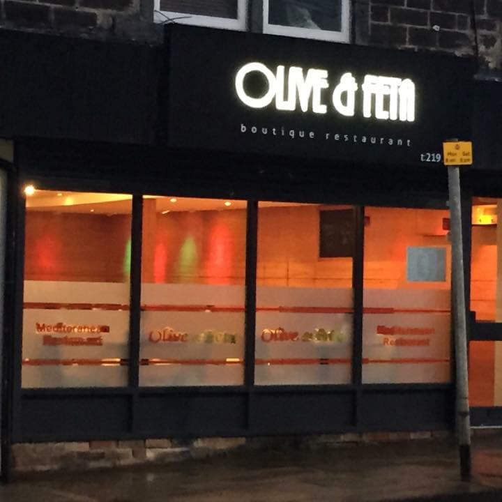 Dining at Olive & Feta in farsley