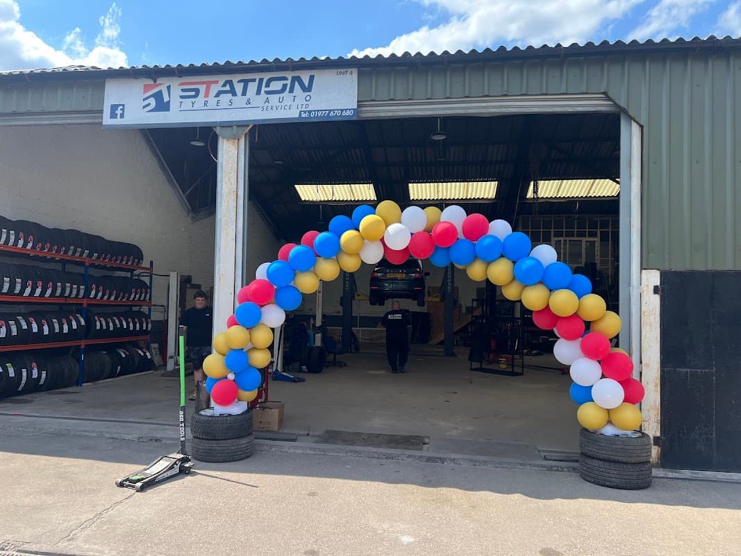 STATION TYRES & AUTO SERVICE LTD - Garages in featherstone