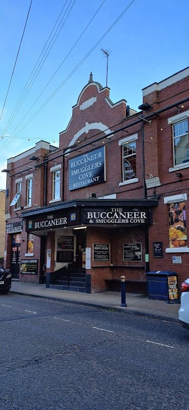 Dining at The Buccaneer in filey