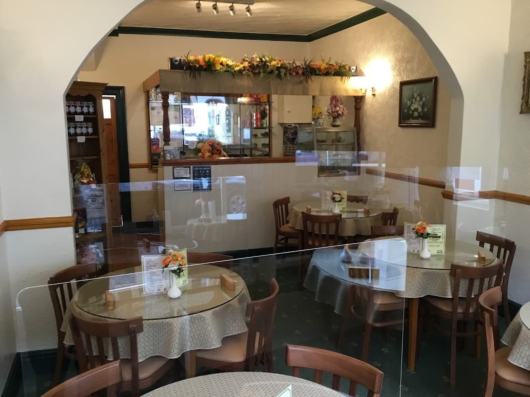 Dining at The Pines Coffee Lounge & Diner in filey