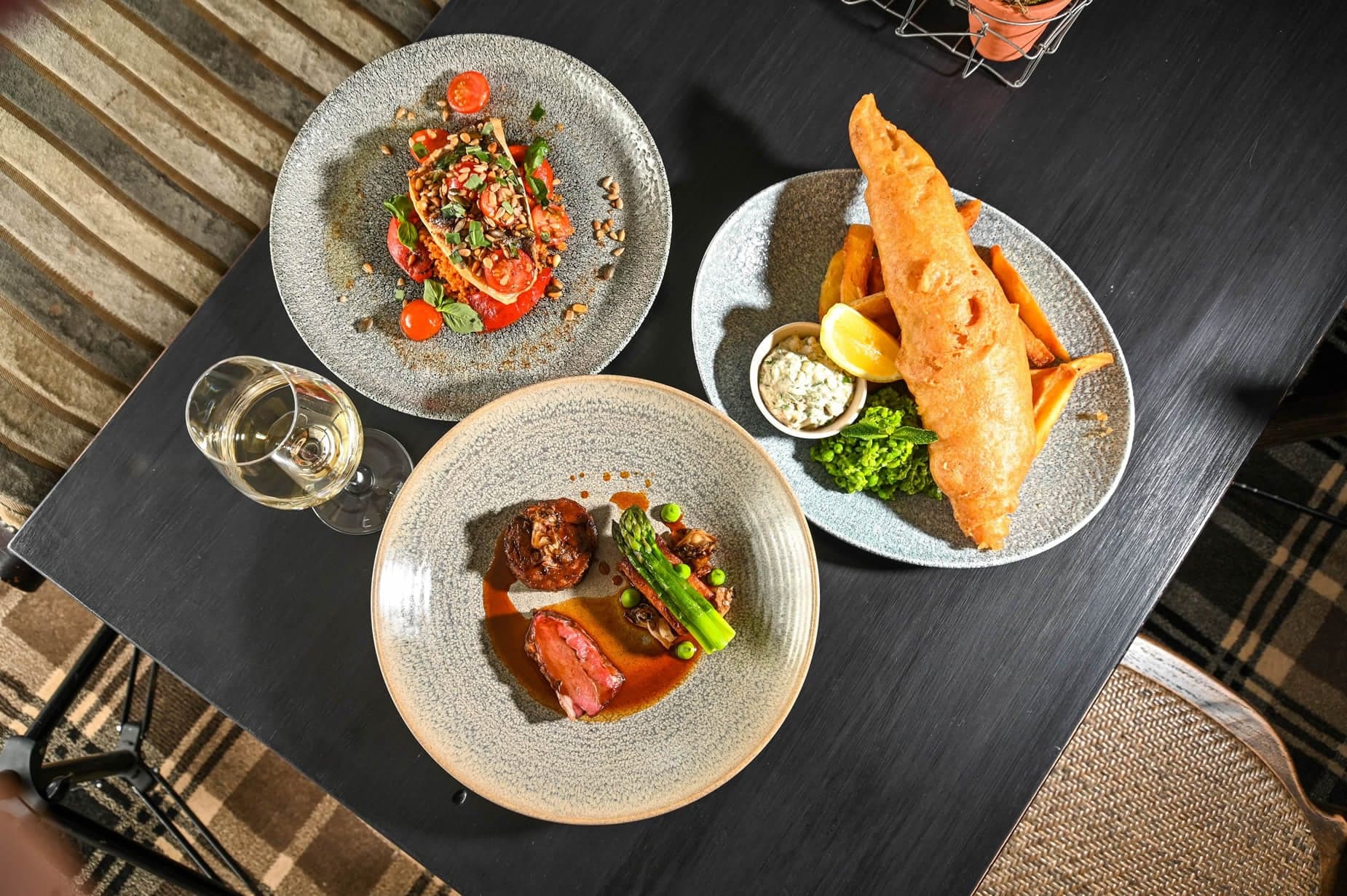 Pub Food & Drink @ The Woodman Inn in clayton west