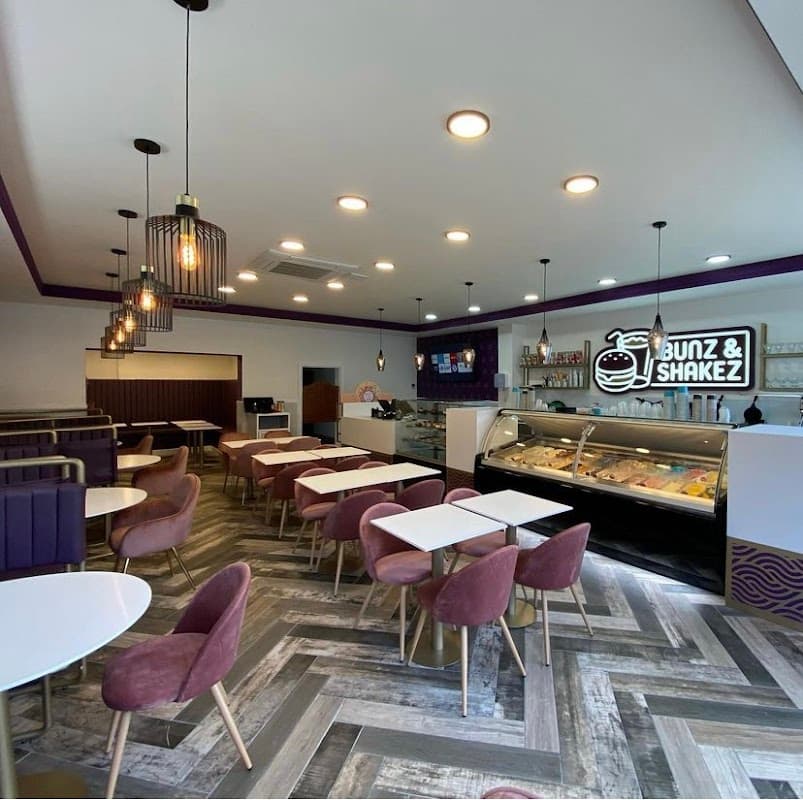 Dining at Bunz & Shakez in garforth