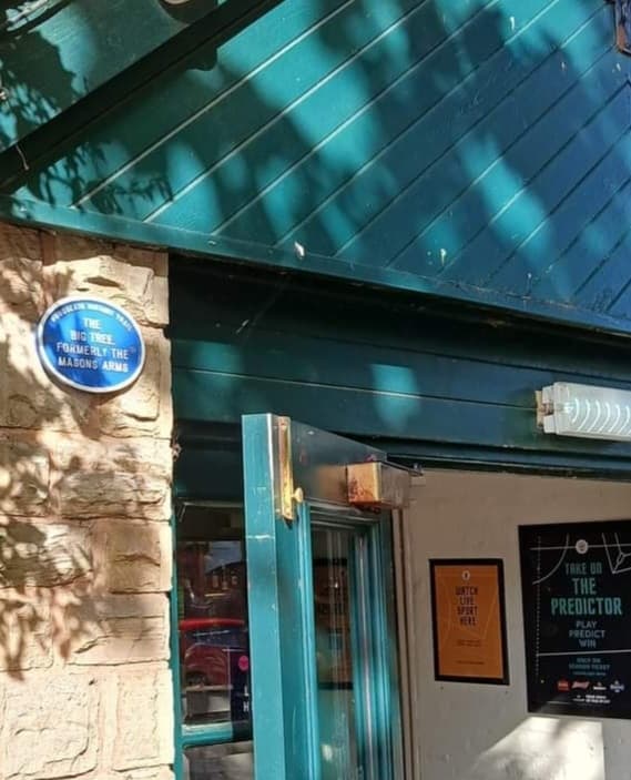 Formerly Masons Arms Blue Plaque (Woodseats History Trail) - Historic Site in greenhill