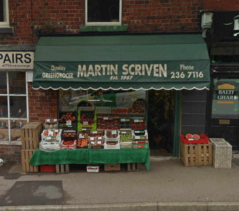 Martin Scriven Greengrocers - Greengrocers in greenhill