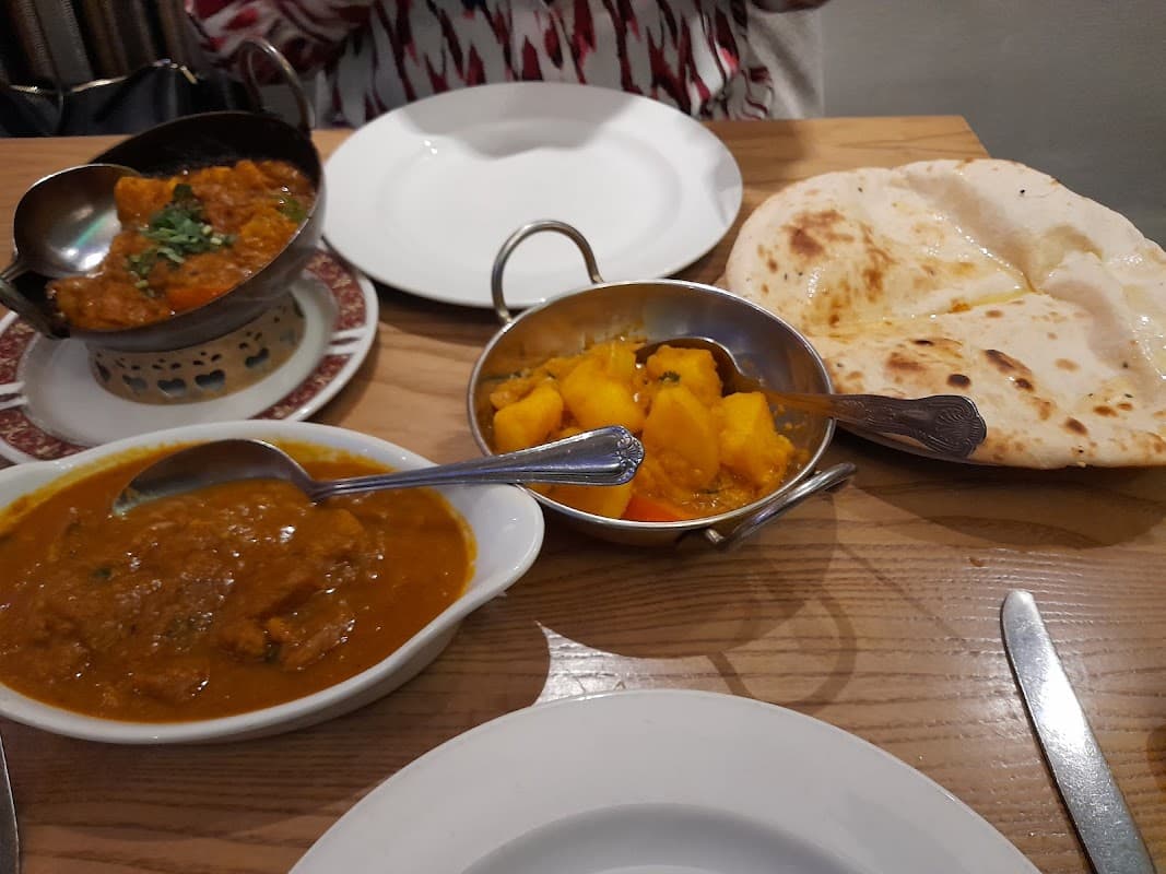 Dining at Mohul Indian Cuisine in greenhill