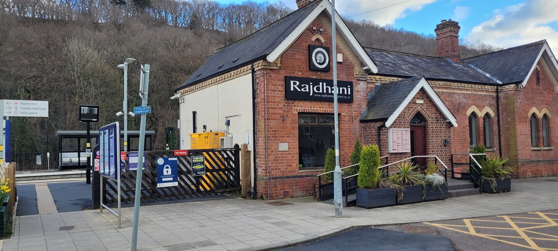 Dining at Rajdhani in greenhill