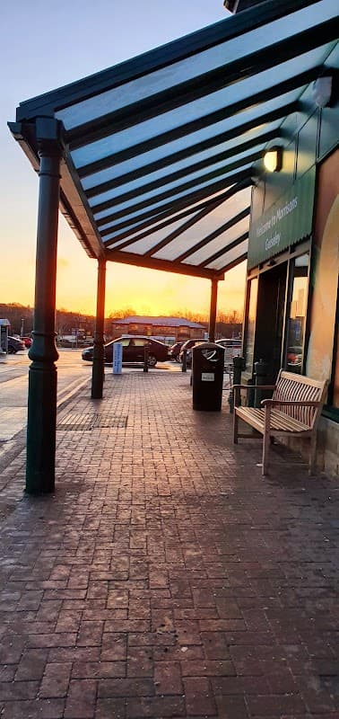 Bus Stop at Guiseley Morrisons - Bus Stops in guiseley
