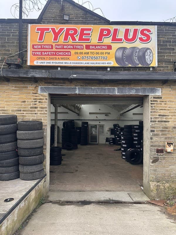 TYRE PLUS βNew Tyres, Partworn Tyres, Punchers Repair,β - Tyre Shops in halifax