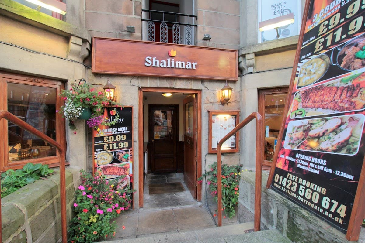 Dining at Shalimar Restaurant in harrogate