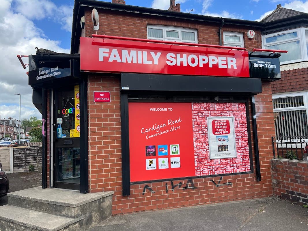 Family Shopper - Cardigan Road Convenience Store - Corner Shops in headingley