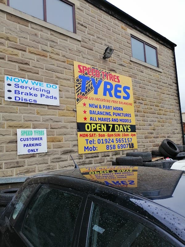 Speed Tyres n servicing center - Garages in heckmondwike
