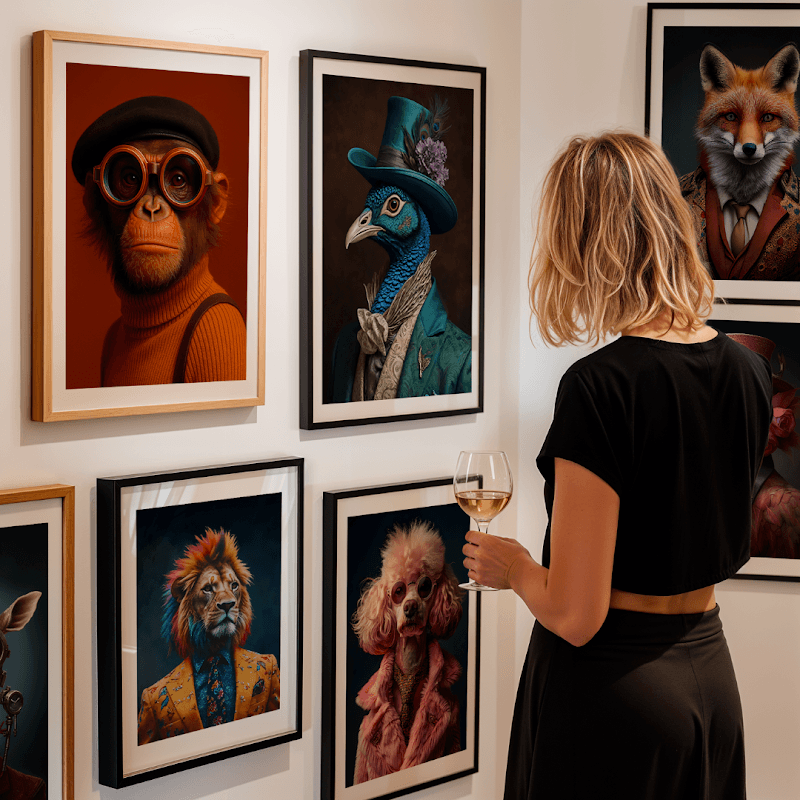 Wolf and Bear Prints - Gift Shops in heckmondwike