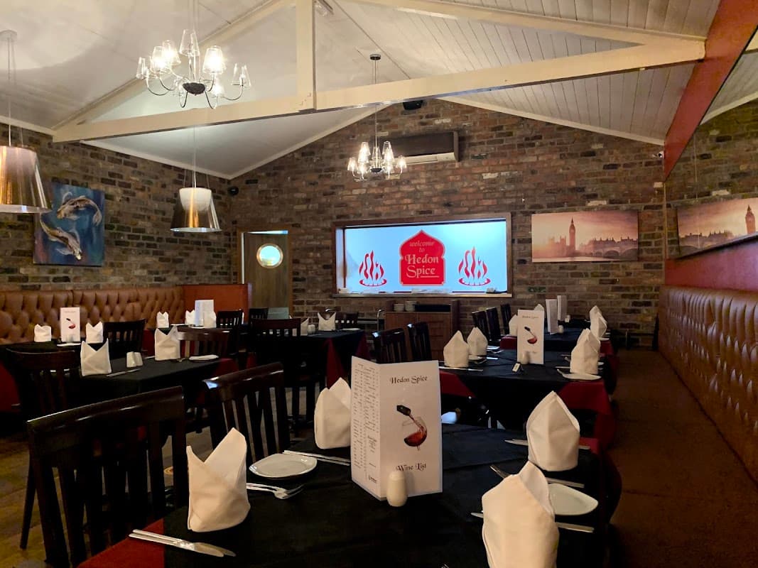 Dining at Hedon Spice in hedon