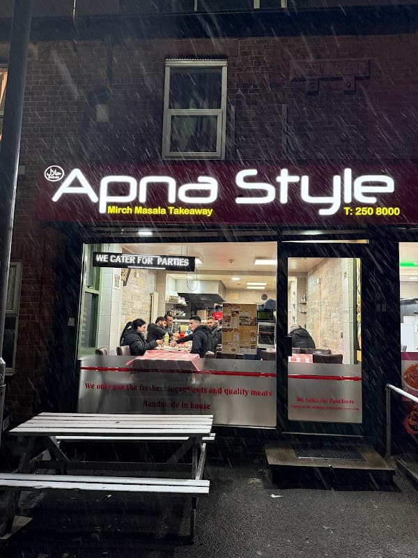 Dining at Apna Style in heeley