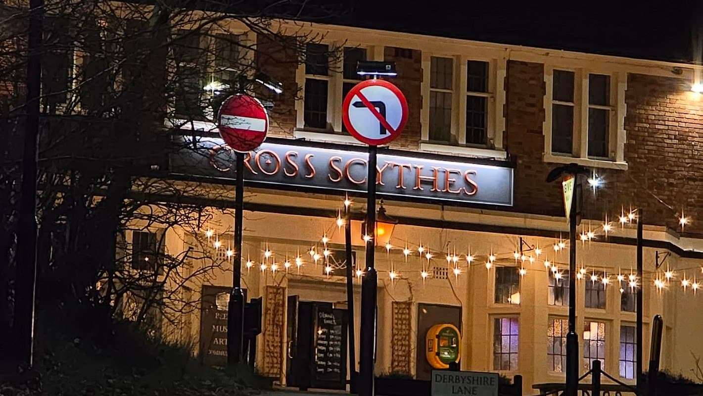 Food & drink at Cross Scythes, Derbyshire Lane in heeley