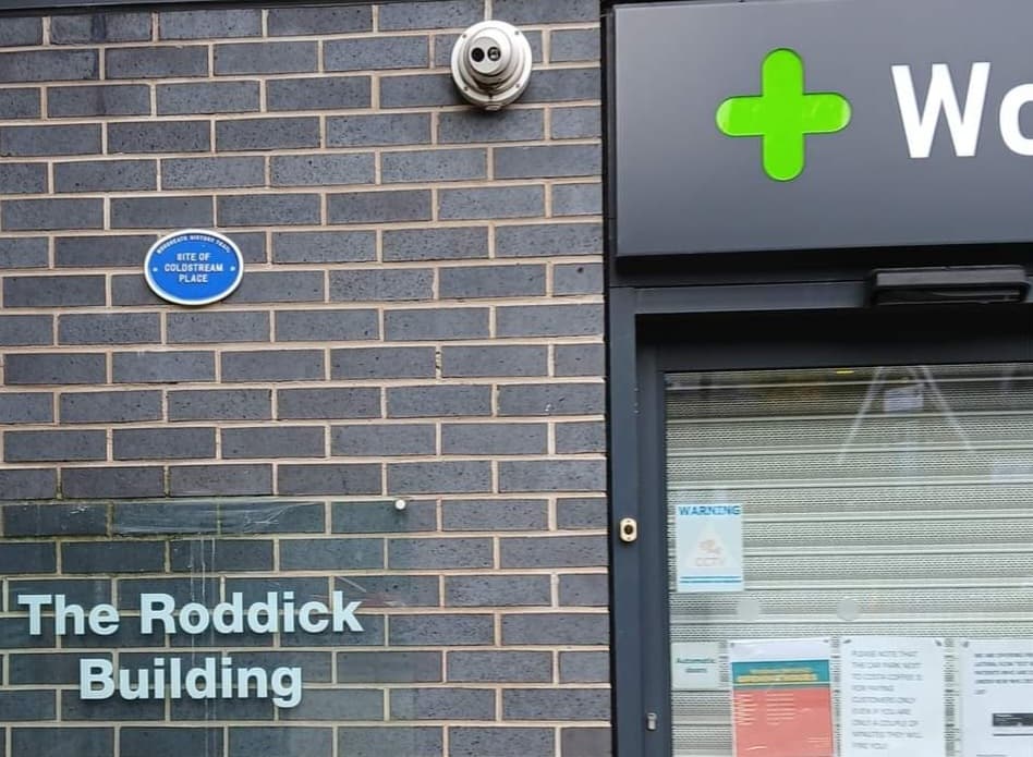 Site Of Coldstream Place Blue Plaque (Woodseats History Trail) - Historic Site in heeley