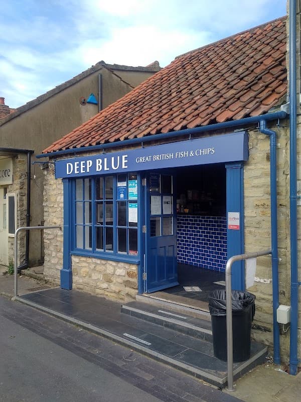 Dining at Deep Blue Fish & Chips in helmsley