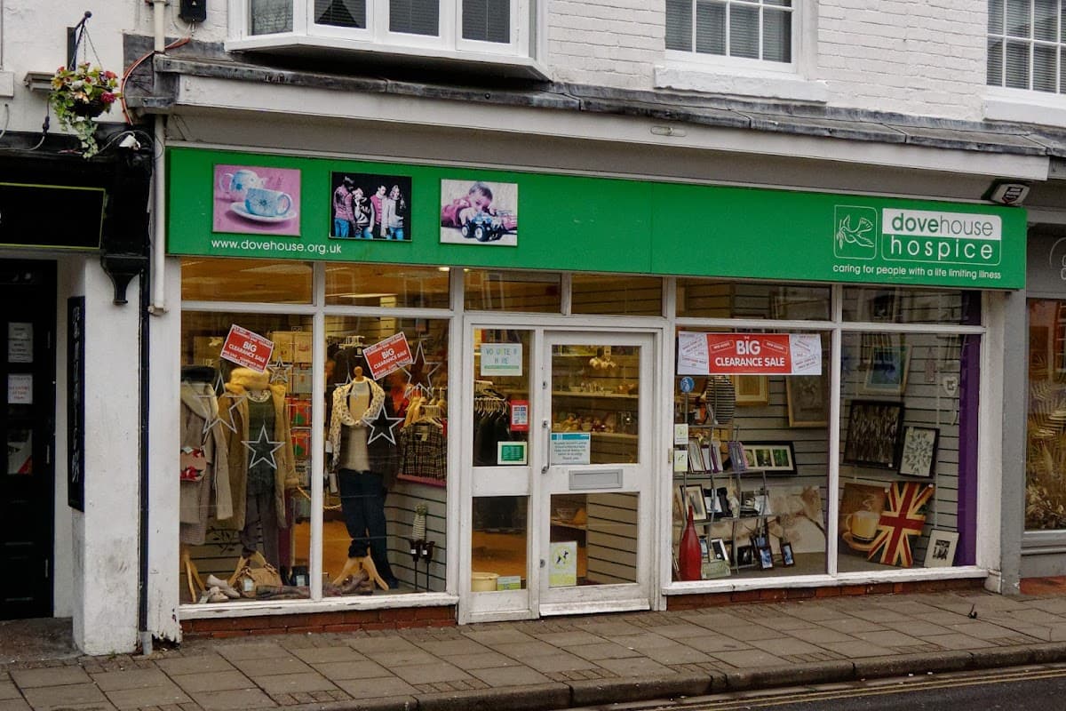 Dove House Hospice Hessle Square Shop - Charity Shops in hessle