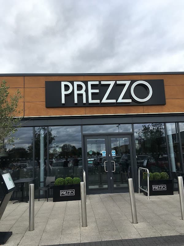 Dining at Prezzo Italian Restaurant York Vangarde Way in heworth