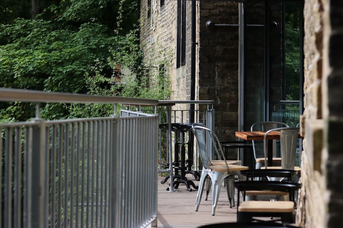 Dining at Nowhere Kitchen and Brewery in holme valley
