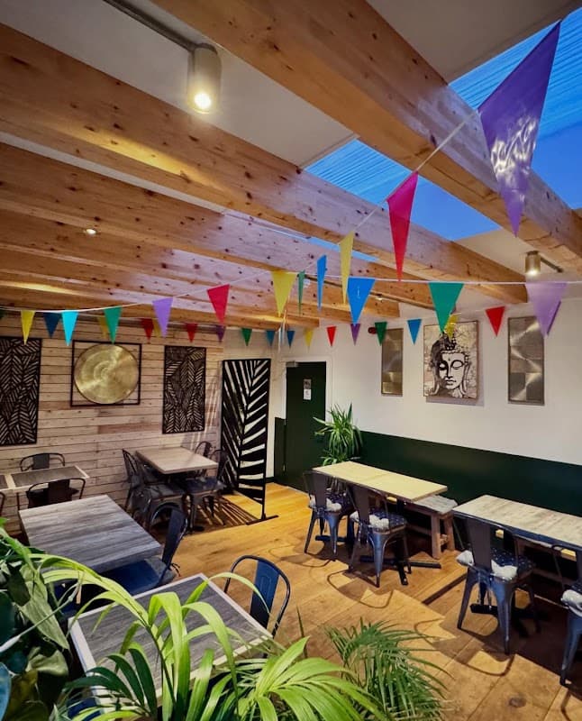 Dining at Thai Sarakham street food in holme valley