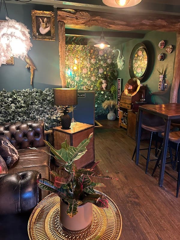 Dining at THE HIDEOUT EMPORIUM HOLMFIRTH in holme valley