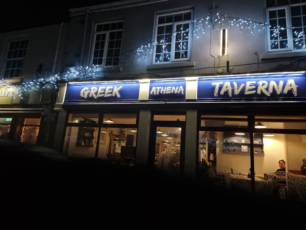 Dining at Athena Greek Taverna in hornsea
