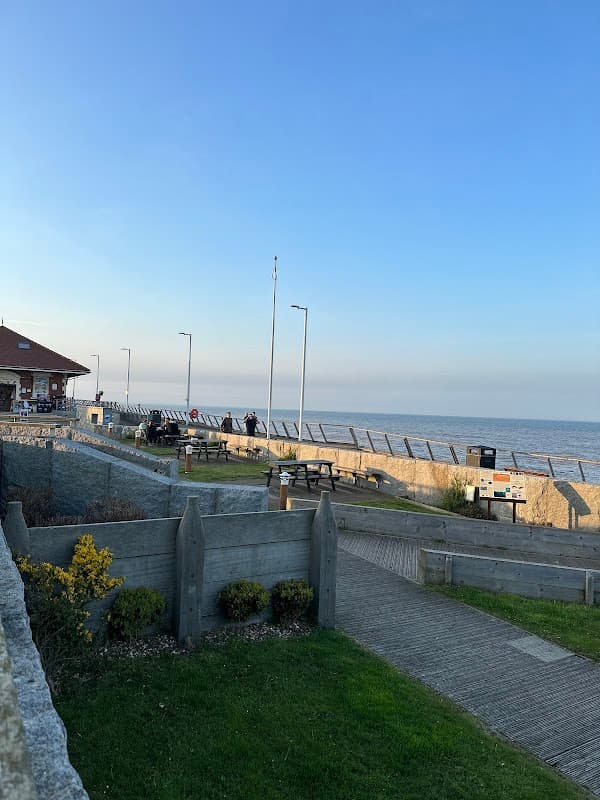 Bus Stop at Hornsea Marine Drive - Bus Stops in hornsea