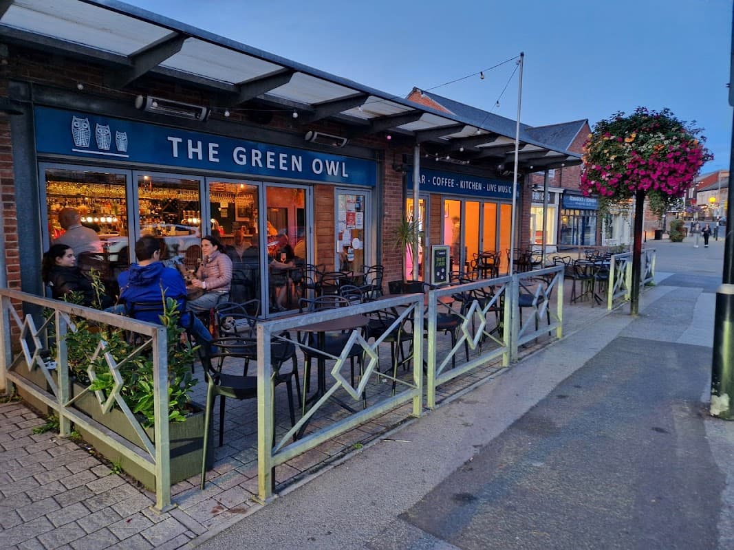 Dining at The Green Owl in hornsea