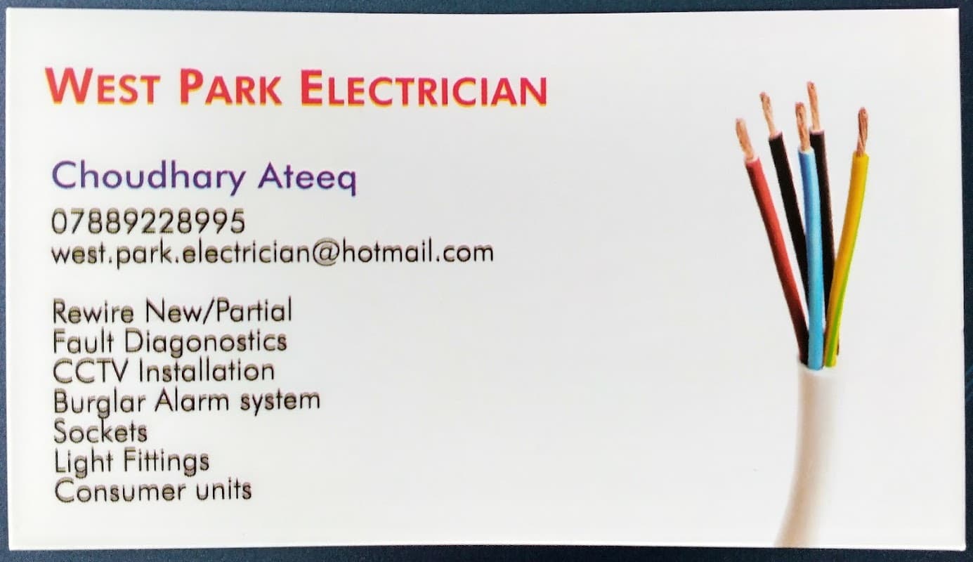 West Park Electrics - Electricians in horsforth
