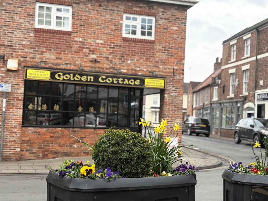 Dining at Golden Cottage in howden