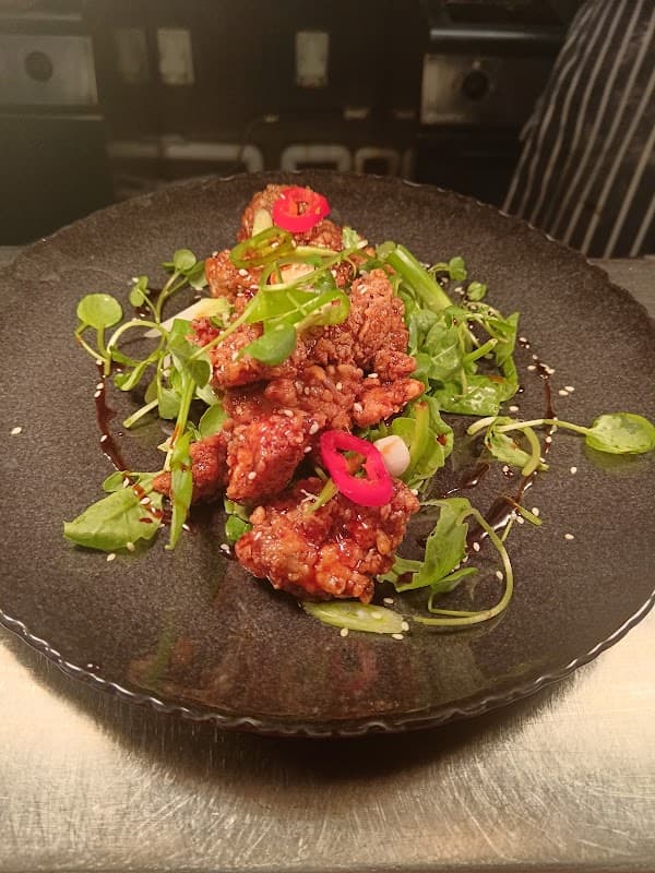 Dining at The Bull & Lobster in howden