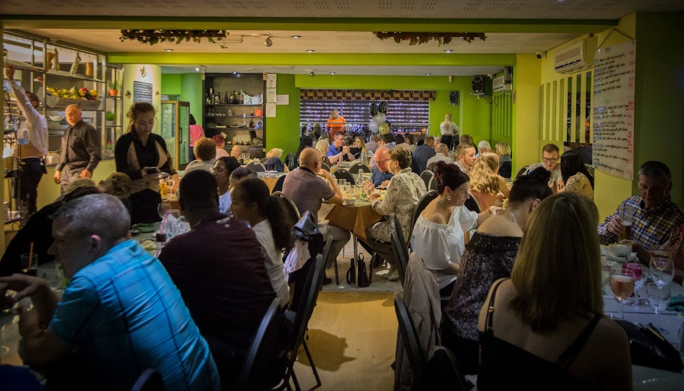 Dining at Grappolo Restaurant in huddersfield