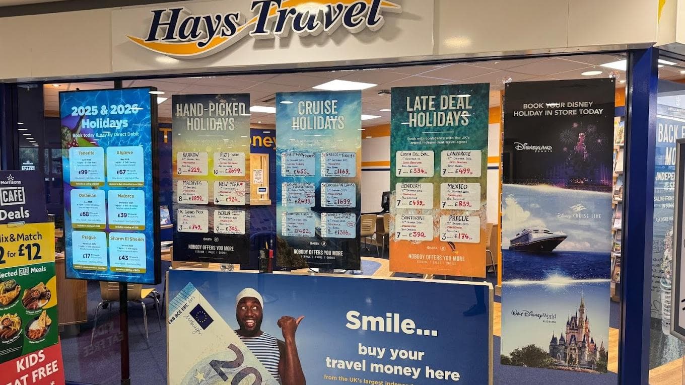 Hays Travel Hull Morrisons - Travel Agents in hull