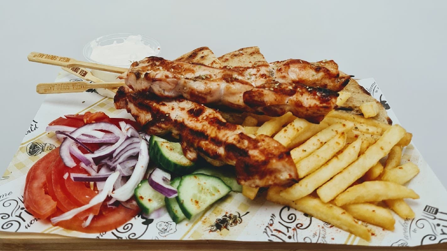 Dining at Mama's Greek Kitchen in hull