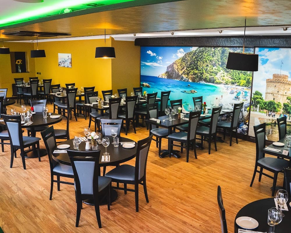 Dining at Olympus Greek Food in hull