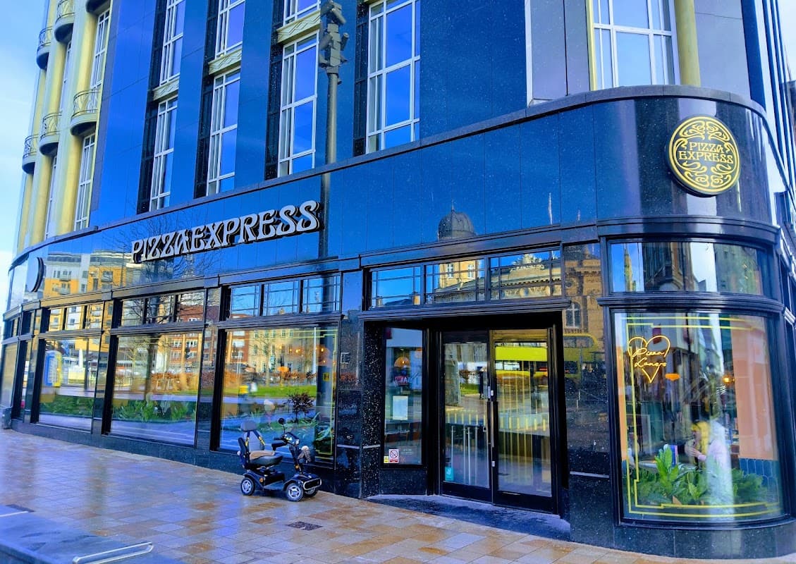 Dining at PizzaExpress in hull