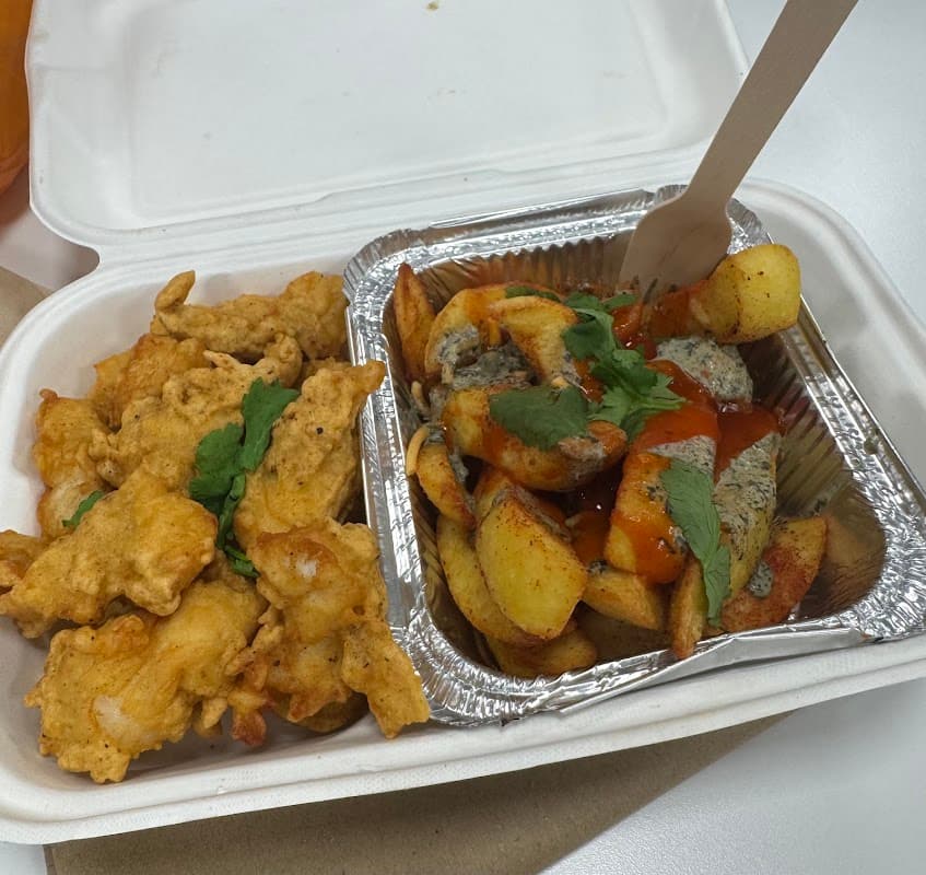 Dining at Rita's Indian Kitchen in hunslet