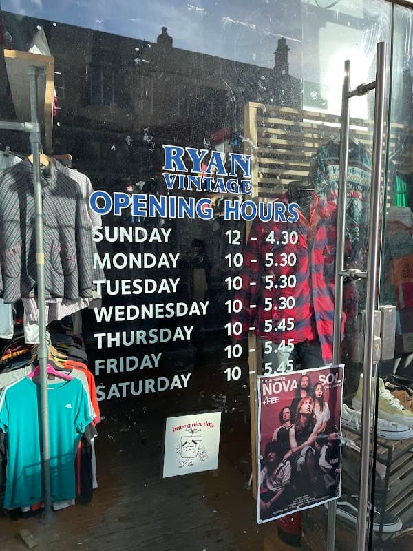 Ryan Vintage - Clothes Shops in hunslet