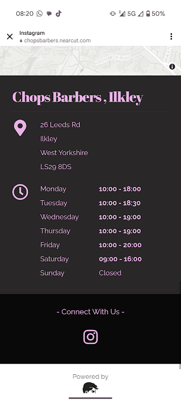 Chops Barbers - Barbers in ilkley