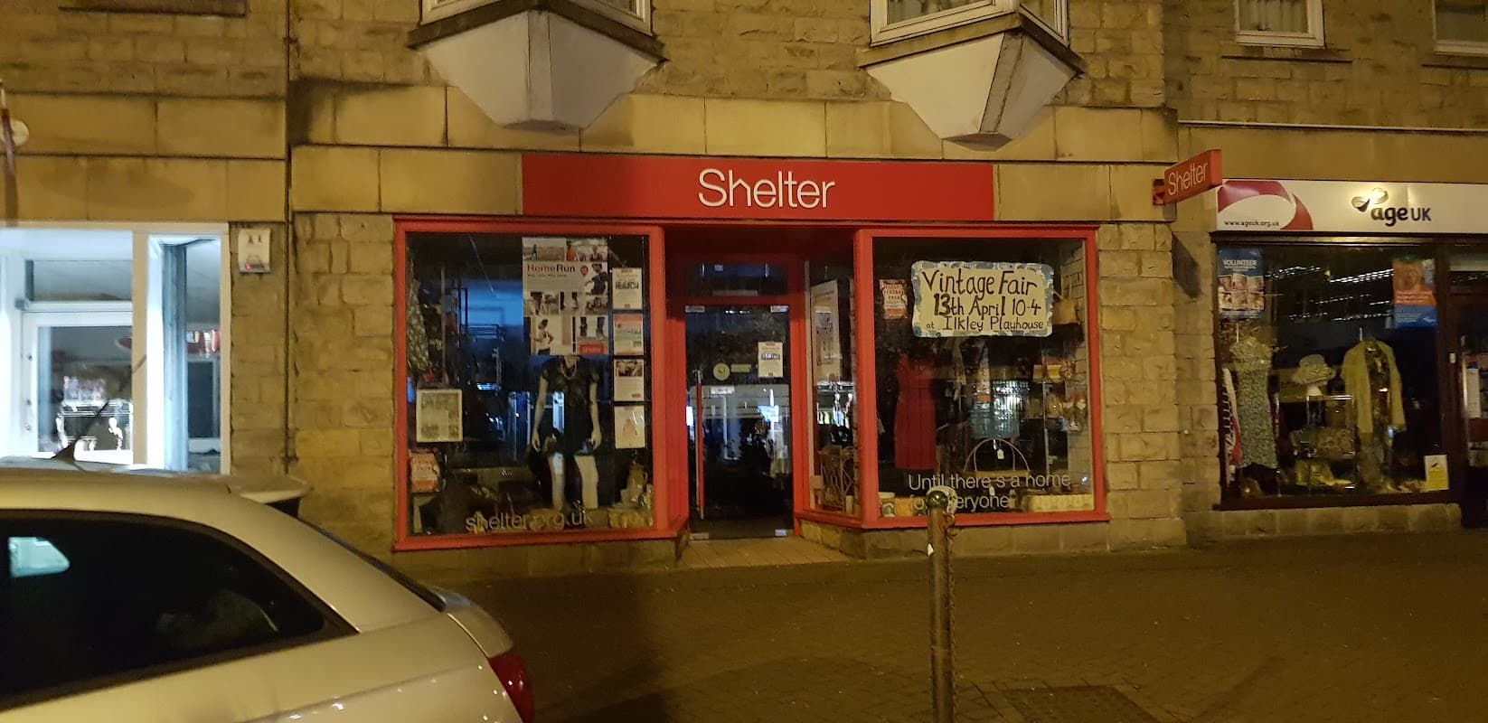 Shelter charity shop (Ilkley) - Charity Shops in ilkley