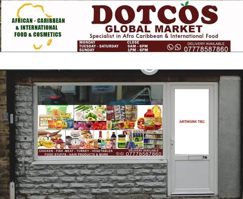 Dotcos Global Market in wakefield